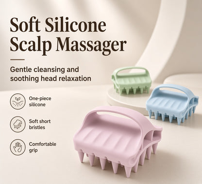 Scalp Massage Shampoo Brush