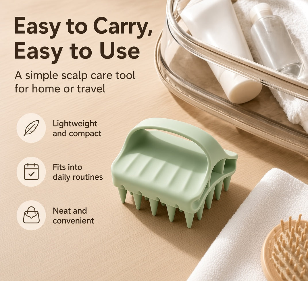 Scalp Massage Shampoo Brush